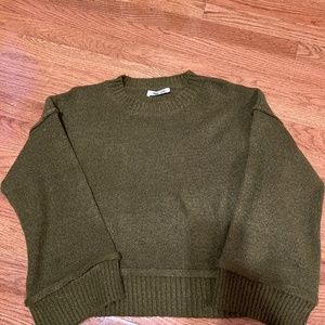 Double Zero Green Sweater